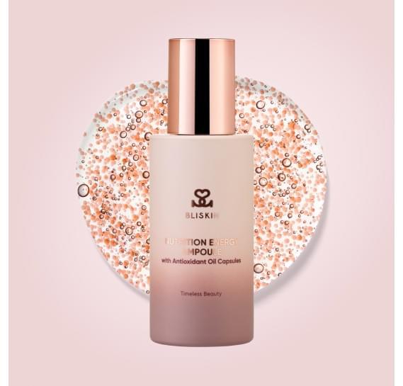 Питательная ампула с антиоксидантными масляными капсулами BLISKIN Nutrition Energy Ampoule with Antioxidant Oil Capsules 50 мл